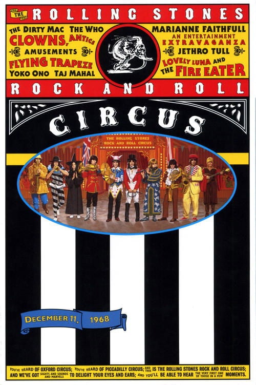 Постер The Rolling Stones Rock and Roll Circus (1996)