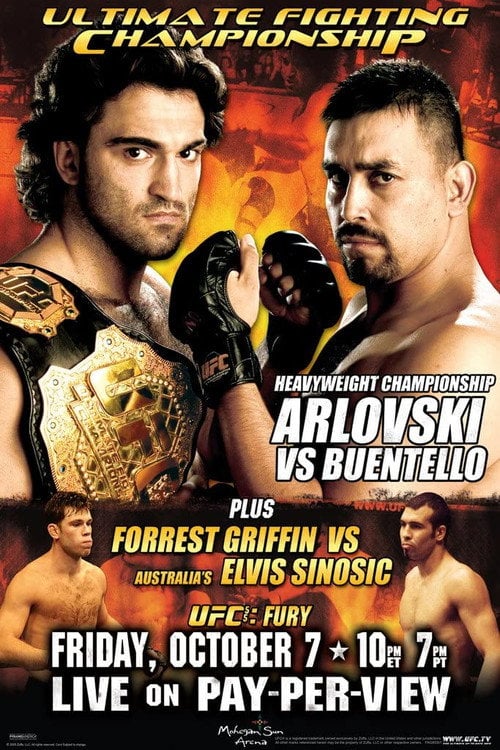 Постер UFC 55: Fury (2005)