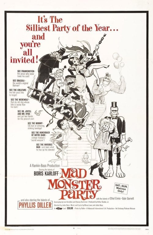 Постер Mad Monster Party? (1967)