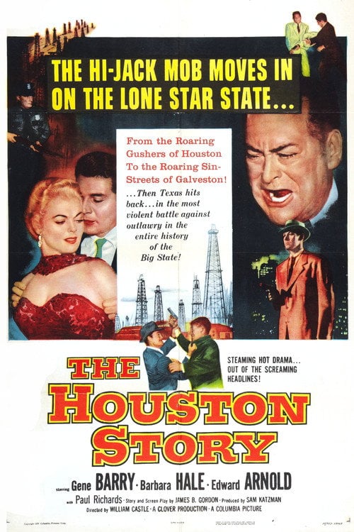 Постер The Houston Story (1956)