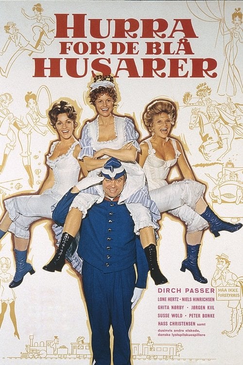 Постер Hurra for de blå husarer (1970)