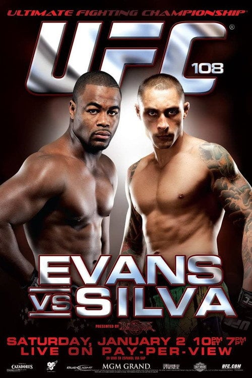 Постер UFC 108: Evans vs. Silva (2010)