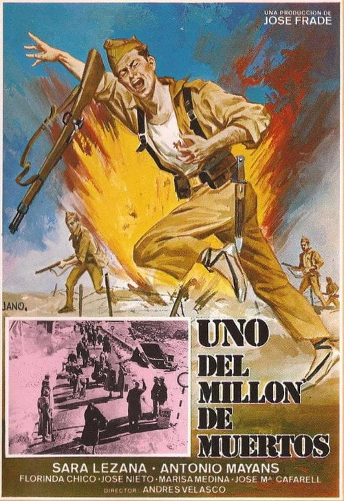 Постер Uno del millón de muertos (1977)