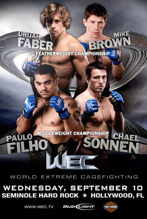 Постер WEC 36: Faber vs. Brown (2008)