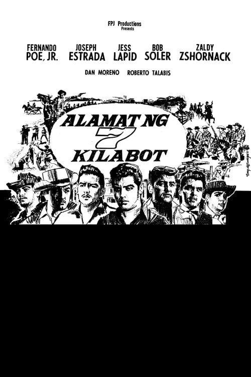Постер Alamat Ng 7 Kilabot (1967)