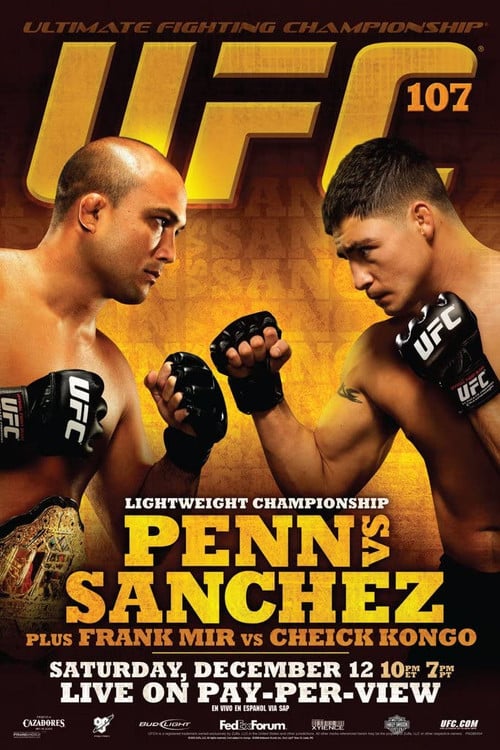 Постер UFC 107: Penn vs. Sanchez (2009)
