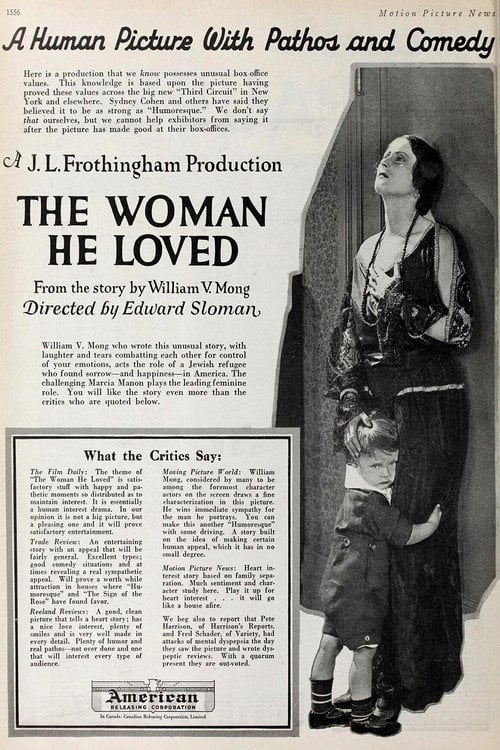 Постер The Woman He Loved (1922)