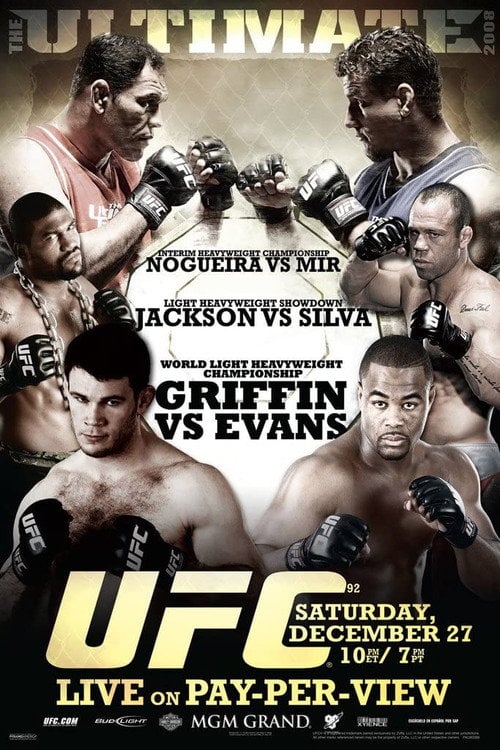 Постер UFC 92: The Ultimate 2008 (2008)